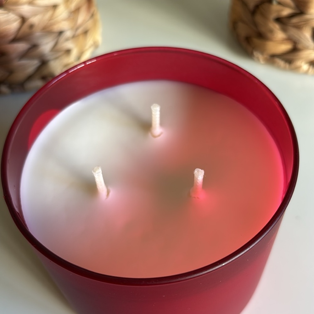 Pumpkin Apple 3-Wick Bath & Body Works Candle - Picture 3 of 4